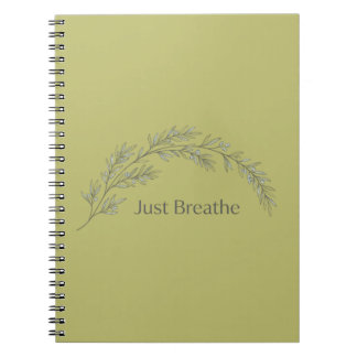 Cuaderno Botánico Minimalista Respira