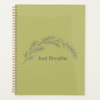 Cuaderno Botánico Minimalista Respira