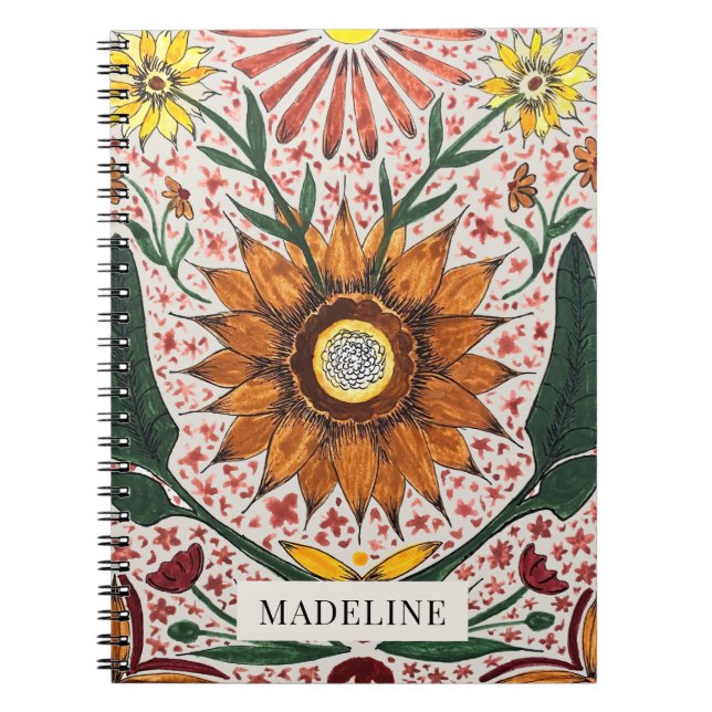 Cuaderno Botánico Personalizado (Frente)