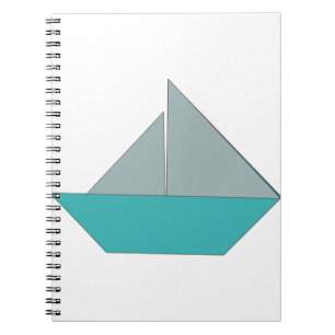 Cuaderno Bote de Origami