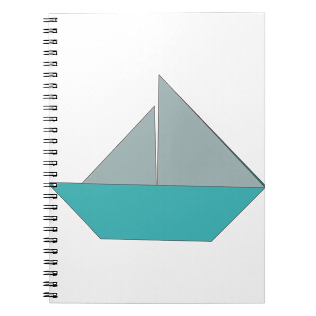 Cuaderno Bote de Origami (Frente)