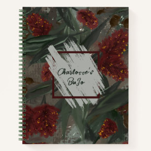 Cuaderno Botella australiana de Eucalyptus Cepillo Floral