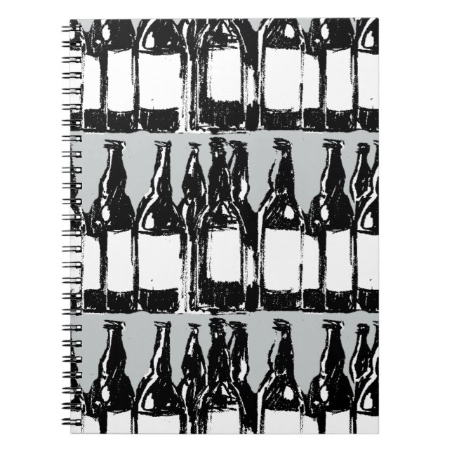 Cuaderno botellas de cerveza (Frente)
