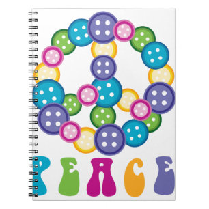 Cuaderno Botones de paz