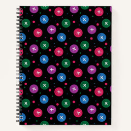 Cuaderno Botones y puntos divertidos
