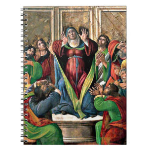 Cuaderno Botticelli - El descenso del Espíritu Santo