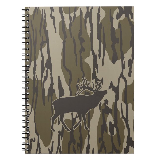 Cuaderno Bottomland Camo Hunting Elk (Frente)
