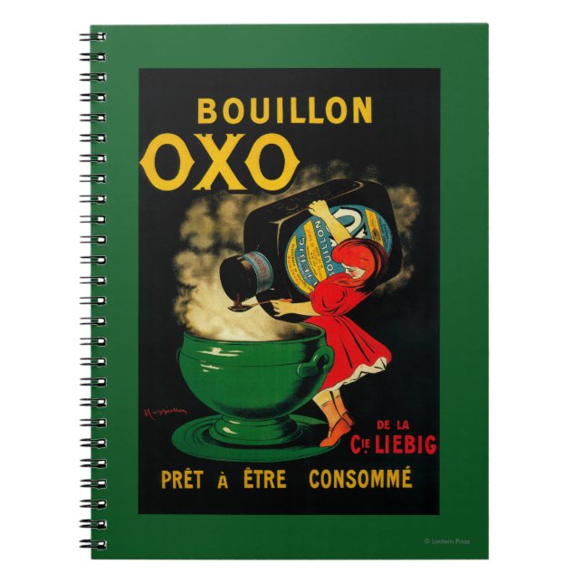 Cuaderno Bouillon OXO Vintage PoseterEurope (Frente)