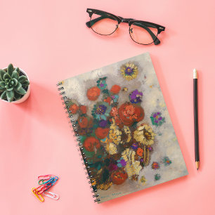 Cuaderno Bouquet de Fleurs Odilon Redon