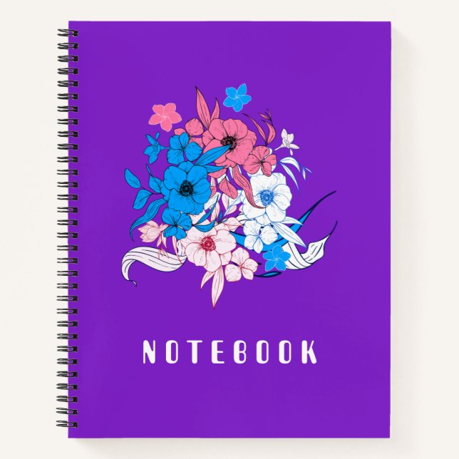 Cuaderno Bouquet de flores (Anverso)