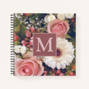 Cuaderno Bouquet de flores románticas