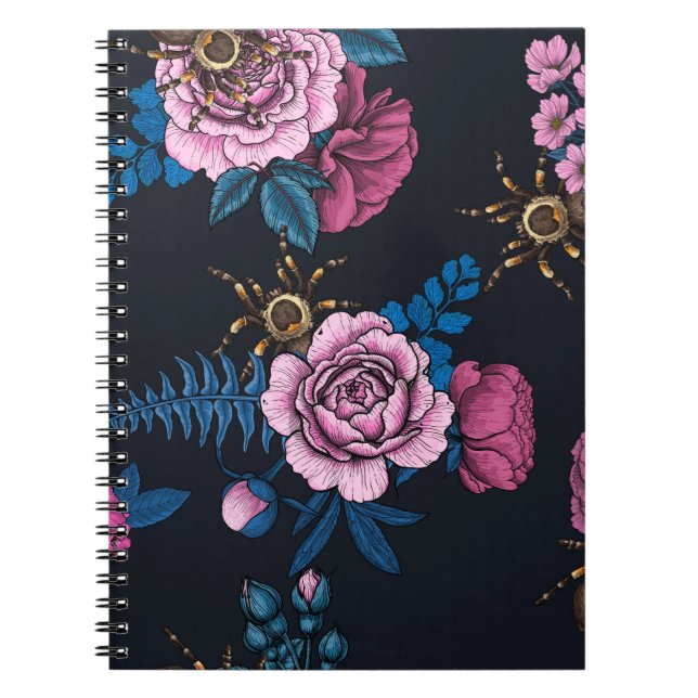 Cuaderno Bouquets y tarántula 2 (Frente)