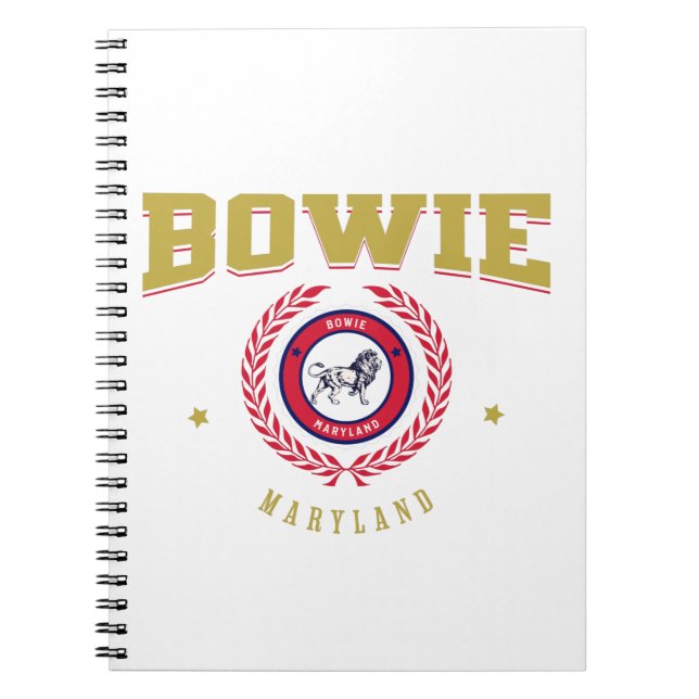 Cuaderno Bowie Maryland (Frente)