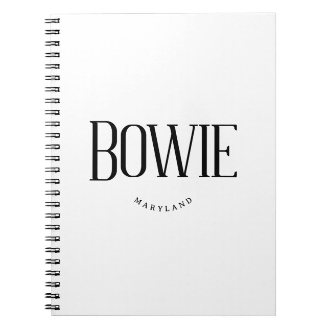 Cuaderno Bowie MD (Frente)