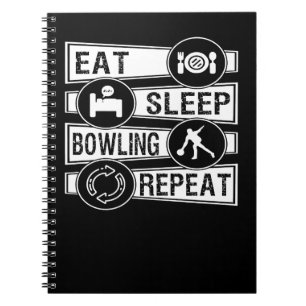 Cuaderno Bowling Bowlingspieler 465 bowler