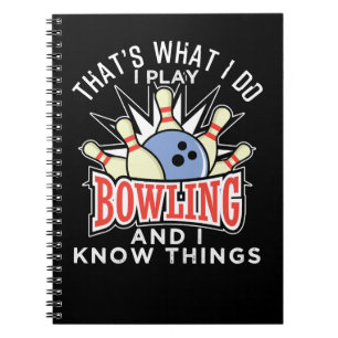 Cuaderno Bowling Y Yo Conozco Las Cosas 260 Bowler