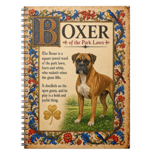 Cuaderno Boxer, Arte de Bestiario Medieval