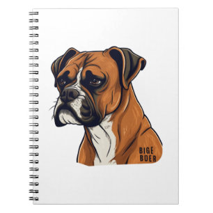 Cuaderno Boxer Bark Diseña diseños gráficos punquíticos