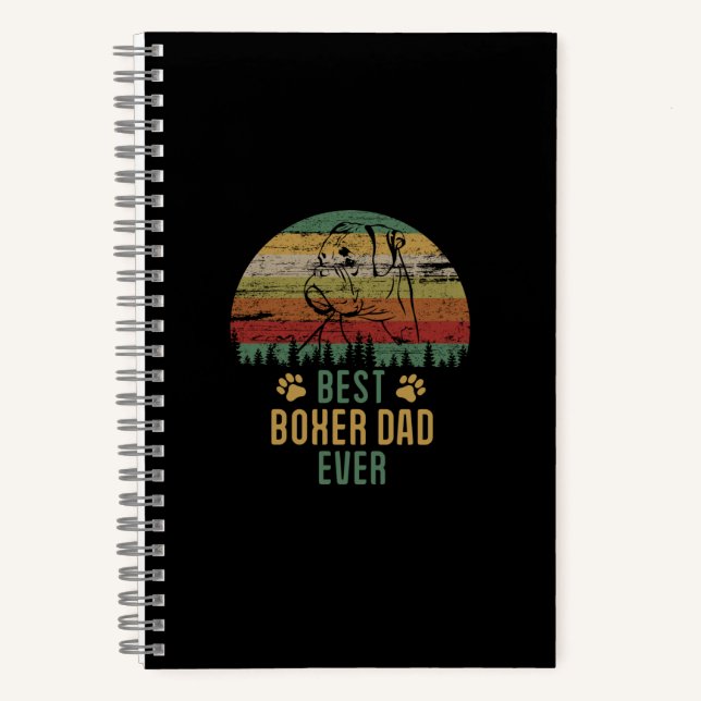Cuaderno Boxer dad (Anverso)