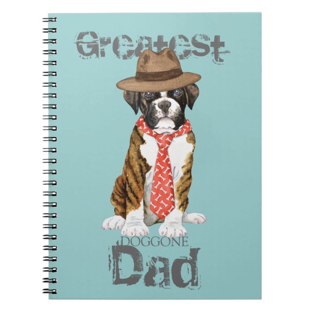Cuaderno Boxer Dad (Frente)