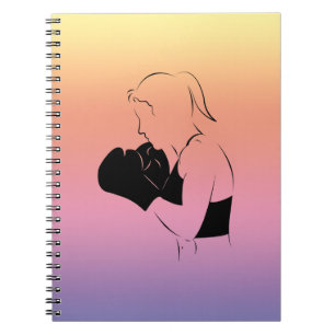 Cuaderno Boxer femenino