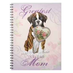 Cuaderno Boxer Heart Mom