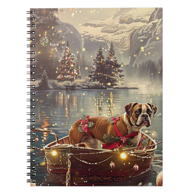 Cuaderno Boxer Navidades Festividad (Frente)