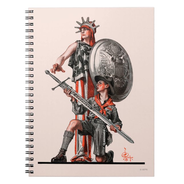 Cuaderno Boy scout y libertad (Frente)