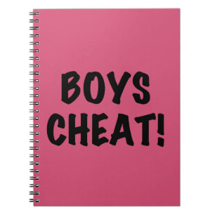 Cuaderno Boys Cheat