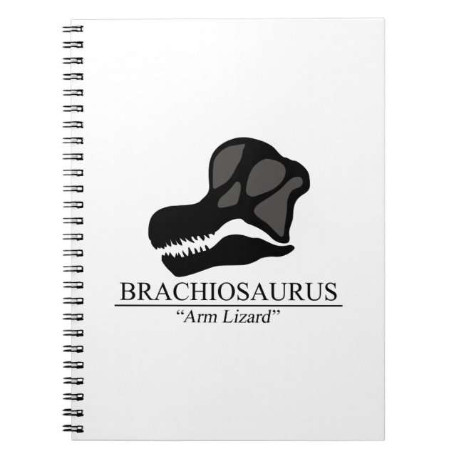 Cuaderno Brachiosaurus Skull (Frente)