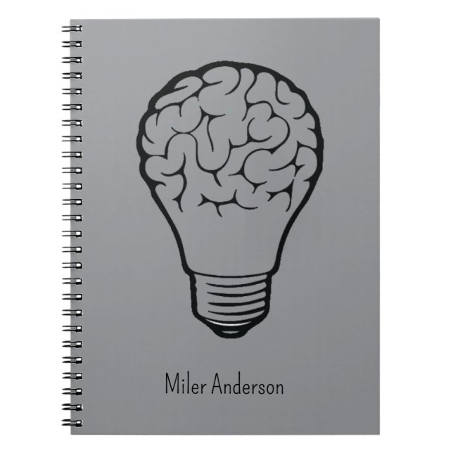 Cuaderno Brain Lamp - Creative Thinking Notebook- Mapping  (Frente)