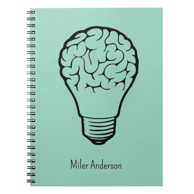 Cuaderno Brain Lamp - Creative Thinking Notebook- Mapping  (Frente)