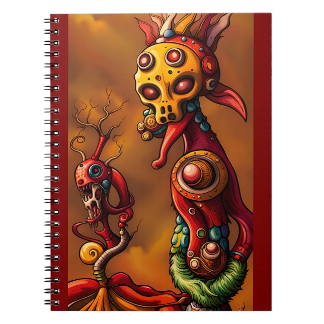 Cuaderno Brainrot - Ken Gage Surreal Art (Frente)