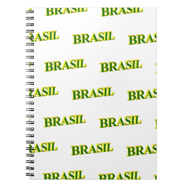 Cuaderno Brasil 3D (Frente)