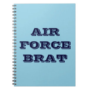 Cuaderno Brat de la Fuerza Aérea para equipos portátiles