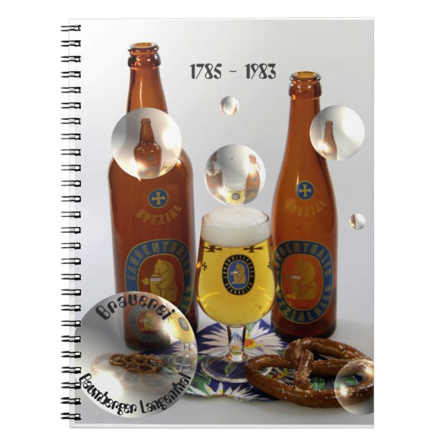 Cuaderno Brauerei Baumberger Langenthal Notizheft (Frente)