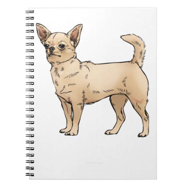 Cuaderno Brave Chihuahua Blue (Frente)