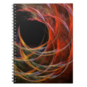 Cuaderno Breaking the Circle Abstract Art Notebook