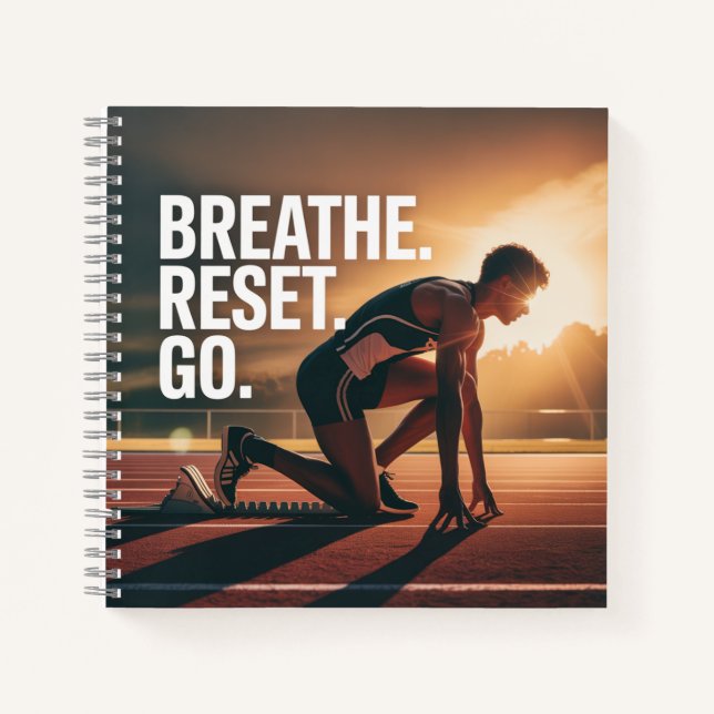 Cuaderno Breathe. Reset. Go. (Anverso)