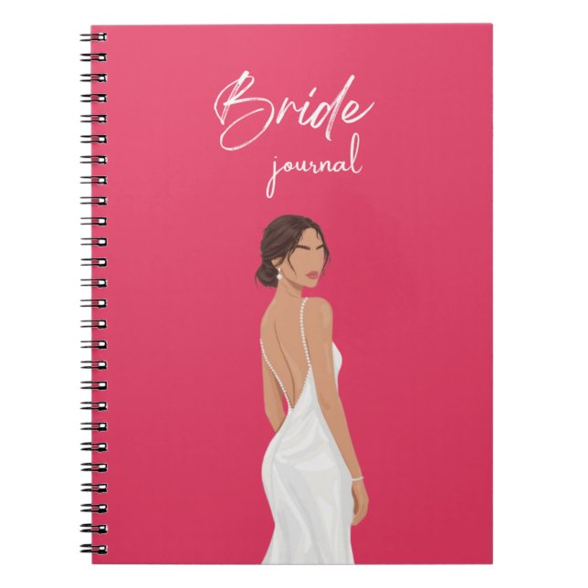Cuaderno Bride To Be Journal for Wedding Ideas and Notes (Frente)