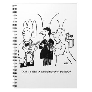 Cuaderno Bridegroom quiere un periodo de reflexión