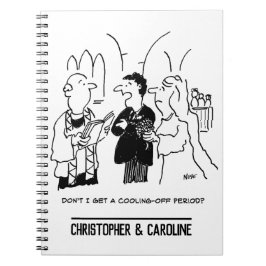 Cuaderno Bridegroom quiere un periodo de reflexión