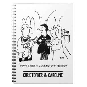 Cuaderno Bridegroom quiere un periodo de reflexión