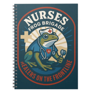 Cuaderno Brigada de ranas enfermeras: sanadoras en la prime