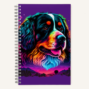 Cuaderno Bright and Beautiful Bernese Mountain Dog