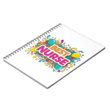 Bright Best Nurse Notebook