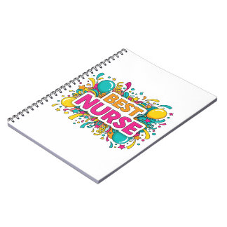 Cuaderno Bright Best Nurse Notebook