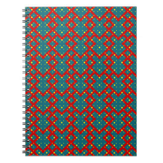 Cuaderno Bright Geometric Shape Pattern – Fun Stylish Decor