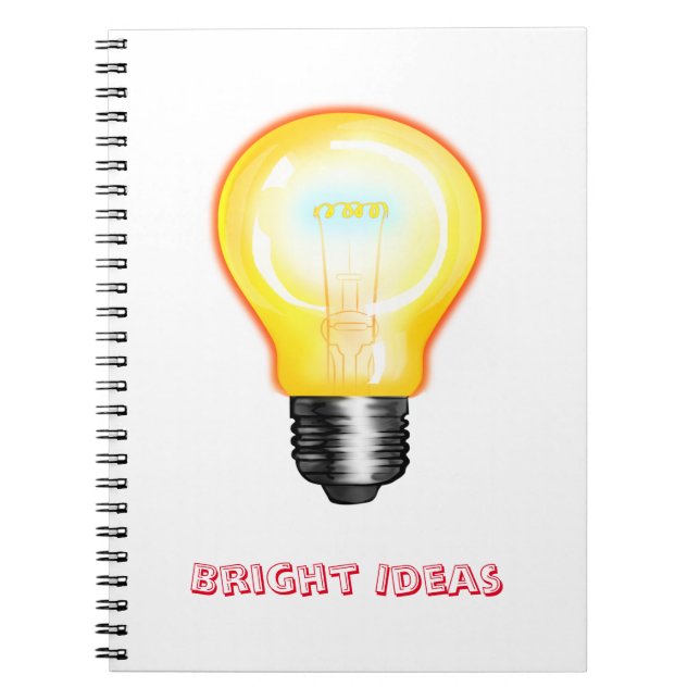 Cuaderno Bright Ideas Spiral Notebook (Frente)