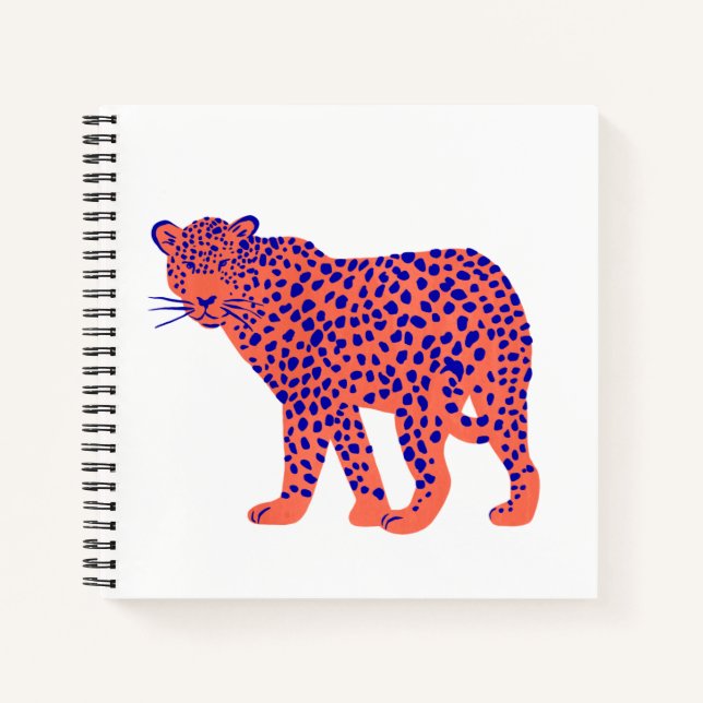 Cuaderno Bright Leopard (Anverso)